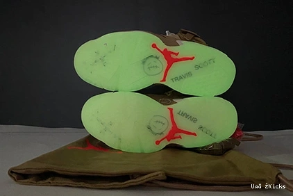 Jordan Popular Travis 9018 Scott 6 Retro 628 Khaki British DH0690- 0724